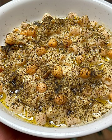 Chickpea and roasted kelp pasta