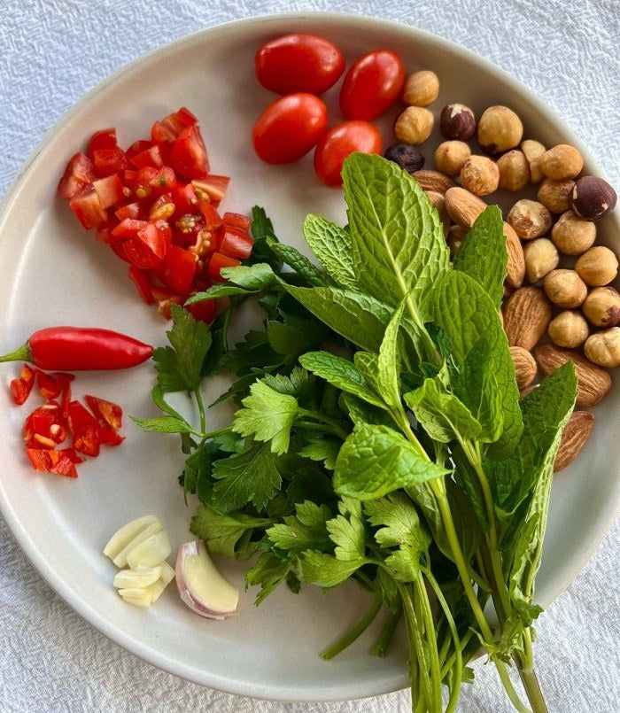 Fresh ingredients