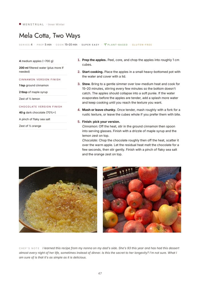 Mela cotta, two ways, the recipe